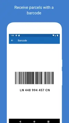 Track your packages - 1Track android App screenshot 0